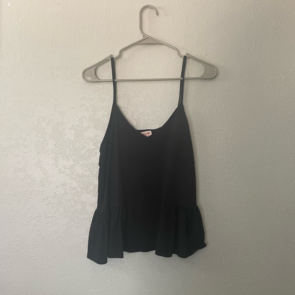 Mossimo supply co black tank top